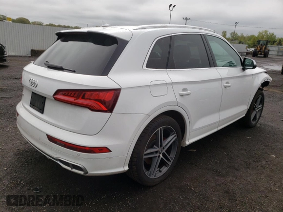 2019 Audi SQ5 Premium Plus with VIN WA1B4AFY8K2023480, listed as a Copart auction lot 52911634 with 73,433 mi miles and Salvage Title. Bid and sale history available at DreamBid. Image 3.