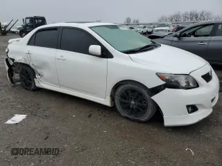 2009 Toyota Corolla with VIN 1NXBU40E99Z088841, listed as a Copart auction lot 43959215 with 193,935 mi miles and Salvage Title. Bid and sale history available at carsss.com. Image 4.