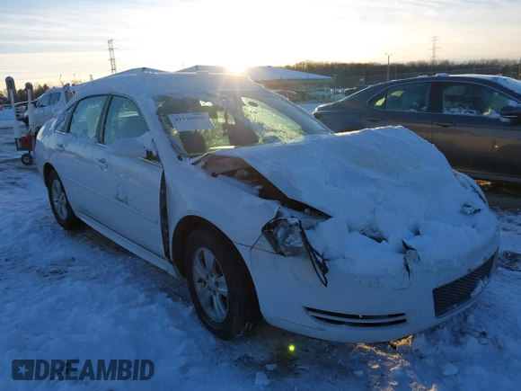 2014 Chevrolet Impala LS with VIN 2G1WA5E39E1171292, listed as a IAAI auction lot 41126083 with Not provided miles and . Bid and sale history available at DreamBid. Image 15.