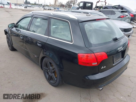 2007 Audi A4 2.0T with VIN WAUKF78E17A035261, listed as a IAAI auction lot 42194153 with 139,348 mi miles and . Bid and sale history available at DreamBid. Image 3.