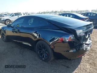 2020 Tesla Model S Long Range with VIN 5YJSA1E24LF381878, listed as a IAAI auction lot 41965340 with 47,468 mi miles. Bid and sale history available at carsss.com. Image 3.