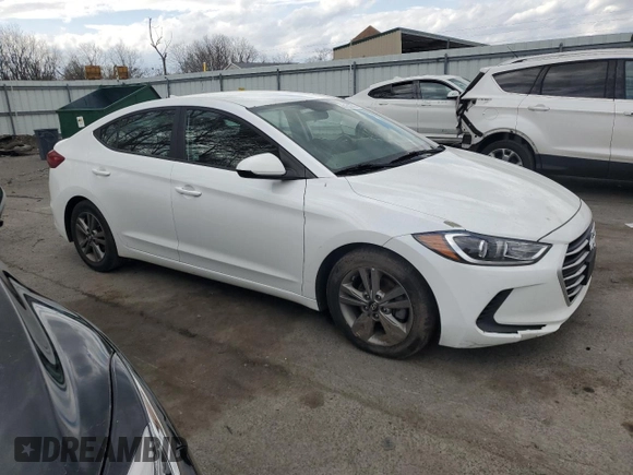 2018 Hyundai Elantra SEL with VIN 5NPD84LF9JH334453, listed as a Copart auction lot 51203565 with 121,635 mi miles and Salvage Title. Bid and sale history available at DreamBid. Image 4.