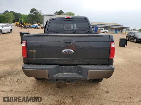 2015 Ford F-350 Platinum with VIN 1FT8W3BT7FEC11976, listed as a Copart auction lot 51699465 with 167,711 mi miles and Salvage Title. Bid and sale history available at DreamBid. Image 6.