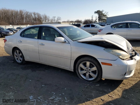 2005 Lexus ES 330 with VIN JTHBA30G455135026, listed as a Copart auction lot 42613645 with 233,887 mi miles and Salvage Title. Bid and sale history available at carsss.com. Image 4.