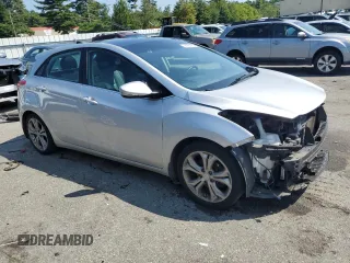 2013 Hyundai Elantra GT with VIN KMHD35LEXDU047561, listed as a Copart auction lot 68284264 with 82,462 mi miles and Salvage Title. Bid and sale history available at carsss.com. Image 4.