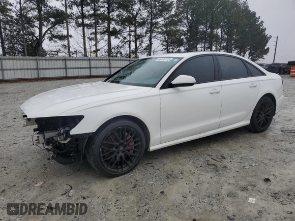 2016 Audi A6 2.0T Premium with VIN WAUCFAFC0GN101178, listed as a Copart auction lot 45175775 with 96,011 mi miles and Salvage Title. Bid and sale history available at carsss.com. Image 1.