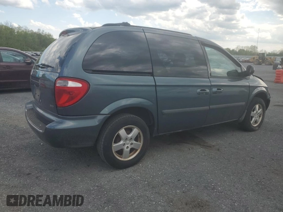 2006 Dodge Caravan SXT with VIN 1D4GP45R86B631958, listed as a Copart auction lot 55338725 with Not provided miles and Salvage title. Bid and sale history available at DreamBid. Image 3.
