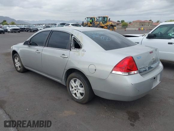 2008 Chevrolet Impala LS with VIN 2G1WB58K181286912, listed as a IAAI auction lot 42194309 with Not Provided miles and . Bid and sale history available at DreamBid. Image 3.