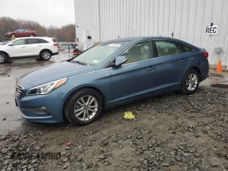 2016 Hyundai Sonata Eco z VIN 5NPE24AA3GH402025, wystawiony jako Copart lot #52435245 z przebiegiem 99 620 mil mil oraz Szkoda całkowita • Salvage title. Historia ofert i sprzedaży dostępna na DreamBid. Obrazek 1.