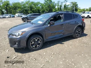 2020 Subaru Crosstrek Premium with VIN JF2GTAEC7L8253855, listed as a Copart auction lot 61351215 with 51,377 mi miles and Salvage title. Bid and sale history available at DreamBid. Image 1.