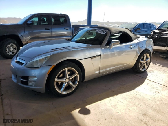 2007 Saturn Sky with VIN 1G8MB35B57Y113875, listed as a Copart auction lot 79904974 with 131,672 mi miles and Salvage Title. Bid and sale history available at carsss.com. Image 1.