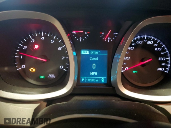 2013 Chevrolet Equinox LT with VIN 1GNFLNEK3DZ113233, listed as a Copart auction lot 51695975 with 172,900 mi miles and Salvage Title. Bid and sale history available at DreamBid. Image 9.