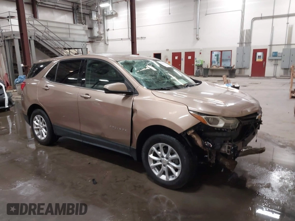2018 Chevrolet Equinox LT with VIN 2GNAXSEV1J6248550, listed as a IAAI auction lot 41934781 with 76,560 mi miles and . Bid and sale history available at carsss.com. Image 1.