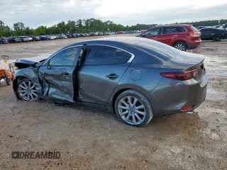 2023 Mazda 3 S Select with VIN 3MZBPABM4PM371032, listed as a Copart auction lot 60151205 with 3,437 mi miles and Salvage title. Bid and sale history available at DreamBid. Image 2.