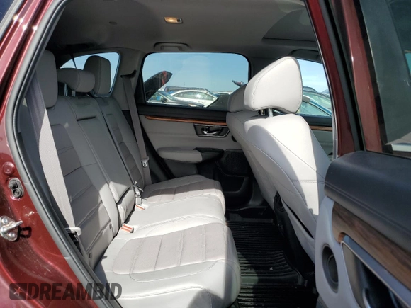 2018 Honda CR-V EX-L with VIN 7FARW2H88JE050602, listed as a Copart auction lot 48007035 with 59,638 mi miles and Salvage Title. Bid and sale history available at carsss.com. Image 10.
