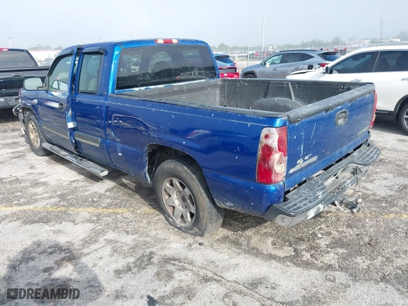 2003 Chevrolet Silverado 1500 LS with VIN 2GCEC19V031125512, listed as a IAAI auction lot 41884903 with 1 mi miles. Bid and sale history available at carsss.com. Image 3.
