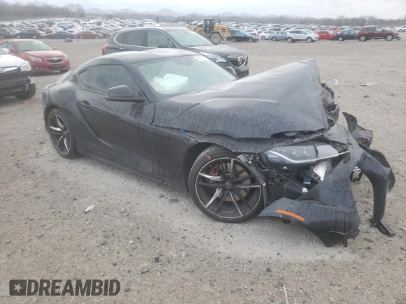 2022 Toyota Supra 3.0 z VIN WZ1DB0C07NW050097, wystawiony jako Copart lot #43938695 z przebiegiem 41 439 mil mil oraz Szkoda całkowita • Salvage title. Historia ofert i sprzedaży dostępna na DreamBid. Obrazek 4.
