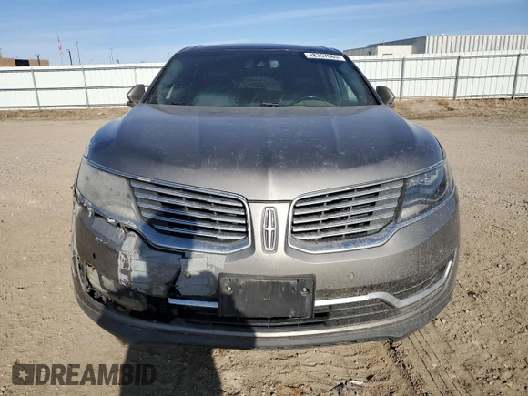 2016 Lincoln MKX Reserve with VIN 2LMTJ8LP2GBL59375, listed as a Copart auction lot 48357065 with 198,357 mi miles and Salvage Title. Bid and sale history available at DreamBid. Image 5.