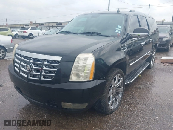 2008 Cadillac Escalade ESV z VIN 1GYFK668X8R271590, wystawiony jako IAAI lot #41562499 z przebiegiem 175 365 mil mil oraz . Historia ofert i sprzedaży dostępna na DreamBid. Obrazek 2.