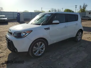 2016 Kia Soul + z VIN KNDJP3A55G7260830, wystawiony jako Copart lot #51936735 z przebiegiem 134 728 mil mil oraz Szkoda całkowita • Salvage title. Historia ofert i sprzedaży dostępna na DreamBid. Obrazek 1.