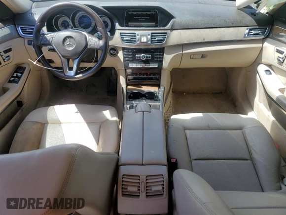 2014 Mercedes-Benz E 350 Sport with VIN WDDHF5KB0EA846889, listed as a Copart auction lot 56346475 with 110,930 mi miles and Salvage title. Bid and sale history available at DreamBid. Image 8.