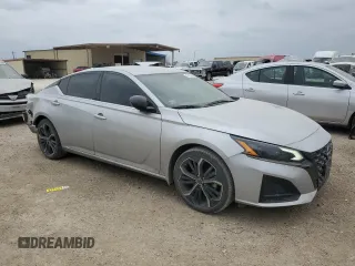 2023 Nissan Altima 2.5 SR with VIN 1N4BL4CV7PN333121, listed as a Copart auction lot 47460585 with 27,537 mi miles and Salvage Title. Bid and sale history available at carsss.com. Image 4.