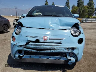 2015 FIAT 500e with VIN 3C3CFFGEXFT732572, listed as a Copart auction lot 56031635 with 65,073 mi miles and Clean title. Bid and sale history available at DreamBid. Image 5.