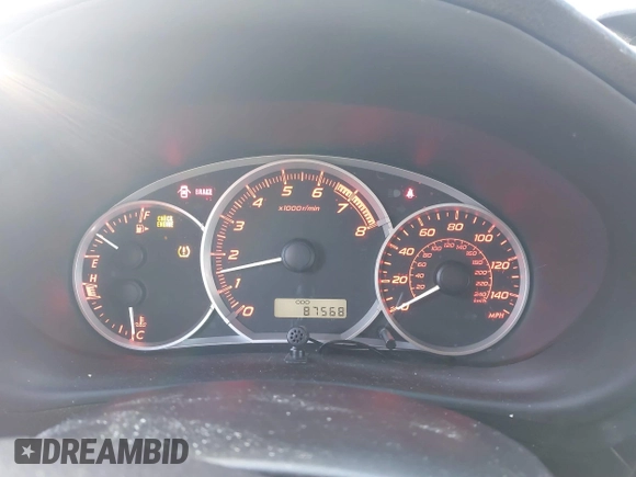 2014 Subaru WRX WRX with VIN JF1GV7E66EG003379, listed as a IAAI auction lot 41400616 with 87,568 mi miles and . Bid and sale history available at DreamBid. Image 7.