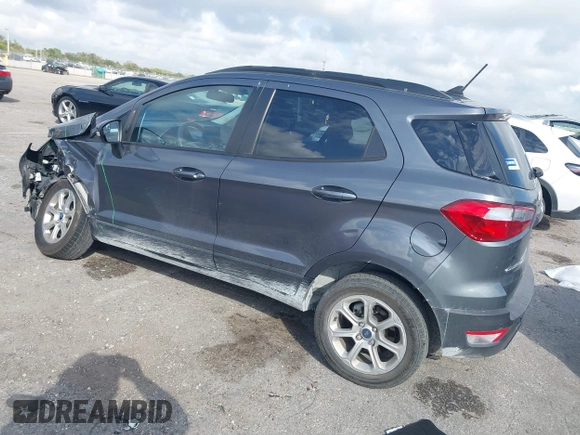2021 Ford EcoSport SE with VIN MAJ3S2GE4MC444447, listed as a IAAI auction lot 41482594 with 70,881 mi miles and . Bid and sale history available at DreamBid. Image 3.