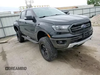 2020 Ford Ranger XL with VIN 1FTER4FH4LLA29293, listed as a Copart auction lot 57649995 with 55,809 mi miles and Salvage title. Bid and sale history available at DreamBid. Image 14.
