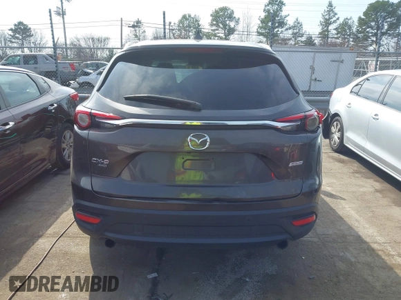 2018 Mazda CX-9 Touring with VIN JM3TCBCY5J0232071, listed as a IAAI auction lot 41488302 with 107,642 mi miles. Bid and sale history available at carsss.com. Image 16.