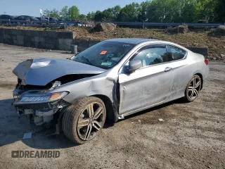 2016 Honda Accord Touring with VIN 1HGCT2B06GA005688, listed as a Copart auction lot 58726515 with Not provided miles and Salvage title. Bid and sale history available at DreamBid. Image 1.