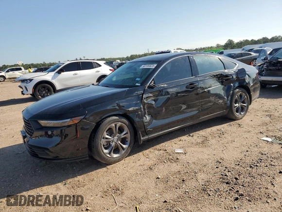 2024 Honda Accord EX с VIN 1HGCY1F32RA021910, выставлен на аукционе Copart как лот 50199825 с пробегом 17 030 миль миль и Списание • Salvage title. История ставок и продаж доступна на DreamBid. Изображение 1.