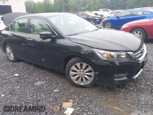 2013 Honda Accord EX z VIN 1HGCR2F79DA220323, wystawiony jako IAAI lot #42448307 z przebiegiem 97 939 mil mil oraz . Historia ofert i sprzedaży dostępna na DreamBid. Obrazek 1.