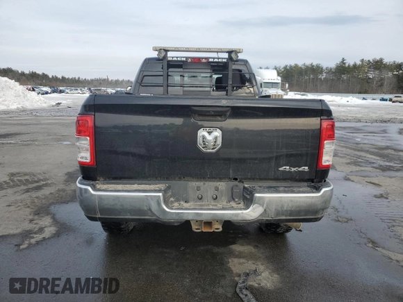 2020 Ram 2500 Tradesman with VIN 3C6UR5CJ6LG303932, listed as a Copart auction lot 46142775 with 0 mi miles and Salvage Title. Bid and sale history available at carsss.com. Image 6.