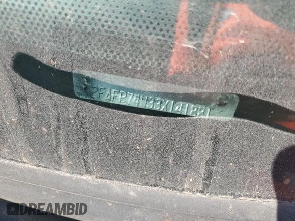 2003 Ford Crown Victoria LX z VIN 2FAFP74W33X141881, wystawiony jako Copart lot #54204695 z przebiegiem 98 466 mil mil oraz Szkoda całkowita • Salvage title. Historia ofert i sprzedaży dostępna na DreamBid. Obrazek 12.