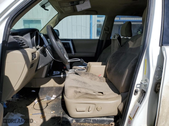 2011 Toyota 4Runner SR5 with VIN JTEZU5JR8B5019290, listed as a Copart auction lot 45624575 with 216,851 mi miles and Salvage Title. Bid and sale history available at carsss.com. Image 7.