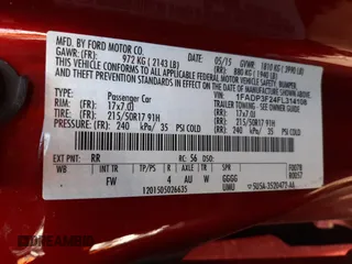 2015 Ford Focus SE z VIN 1FADP3F24FL314108, wystawiony jako Copart lot #57746805 z przebiegiem 64 659 mil mil oraz Szkoda całkowita • Salvage title. Historia ofert i sprzedaży dostępna na DreamBid. Obrazek 14.