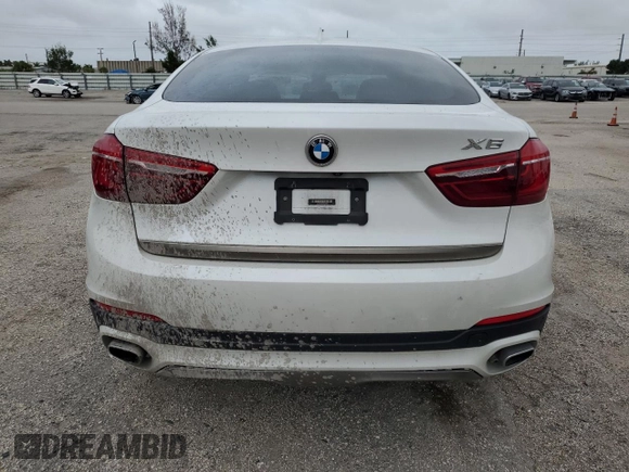 2018 BMW X6 sDrive35i with VIN 5UXKU0C5XJ0G80559, listed as a Copart auction lot 79767994 with 68,731 mi miles and Salvage Title. Bid and sale history available at carsss.com. Image 6.