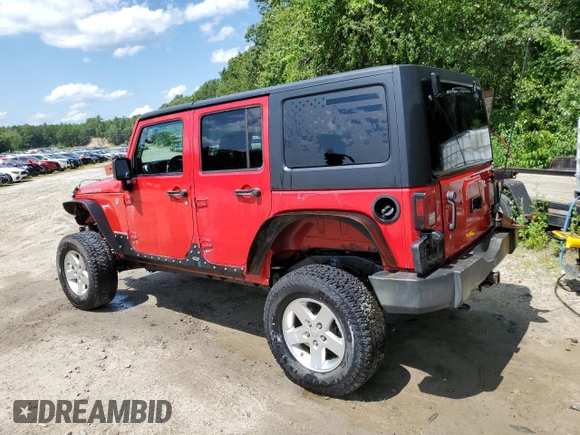 2011 Jeep Wrangler Unlimited Rubicon with VIN 1J4HA6H14BL537000, listed as a Copart auction lot 60863105 with 189,307 mi miles and Clean title. Bid and sale history available at DreamBid. Image 2.