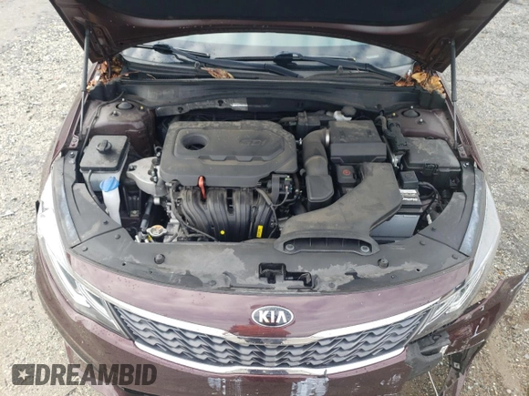 2020 Kia Optima SE with VIN 5XXGT4L39LG396418, listed as a Copart auction lot 53016595 with 40,798 mi miles and Non repairable. Bid and sale history available at DreamBid. Image 12.