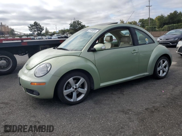 2006 Volkswagen Beetle with VIN 3VWSG31C06M404840, listed as a Copart auction lot 72164644 with 138,632 mi miles and Clean Title. Bid and sale history available at DreamBid. Image 1.