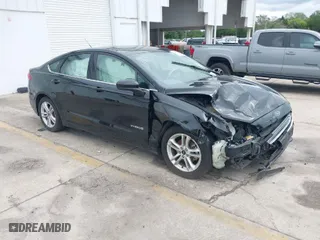 2018 Ford Fusion Hybrid SE with VIN 3FA6P0LU9JR286359, listed as a IAAI auction lot 41973064 with 145,267 mi miles. Bid and sale history available at carsss.com. Image 1.