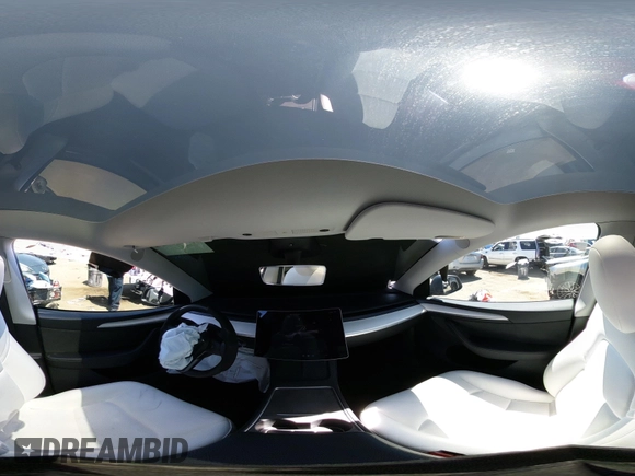 2024 Tesla Model Y Performance with VIN 7SAYGDEF9RA299036, listed as a IAAI auction lot 42140788 with 14,844 mi miles and . Bid and sale history available at DreamBid. Image 24.