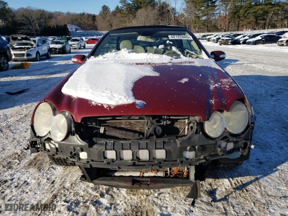 2007 Mercedes-Benz CLK-Class 5.5L with VIN WDBTK72F77T081510, listed as a Copart auction lot 42122845 with 109,032 mi miles and Clean Title. Bid and sale history available at carsss.com. Image 5.