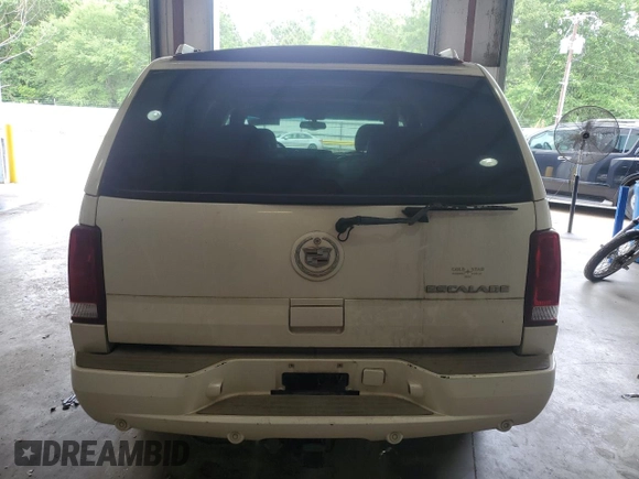 2002 Cadillac Escalade z VIN 1GYEC63T22R234266, wystawiony jako Copart lot #53041985 z przebiegiem 186 571 mil mil oraz Szkody całkowita. Historia ofert i sprzedaży dostępna na DreamBid. Obrazek 6.