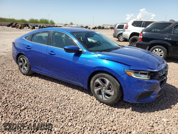 2019 Honda Insight LX z VIN 19XZE4F10KE018914, wystawiony jako Copart lot #51709635 z przebiegiem 30 382 mil mil oraz Szkoda całkowita • Salvage title. Historia ofert i sprzedaży dostępna na DreamBid. Obrazek 4.