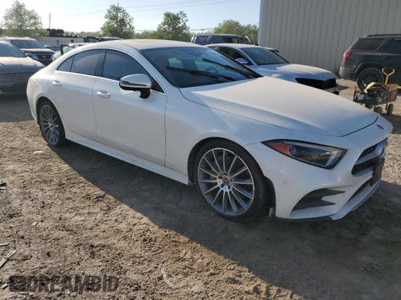 2019 Mercedes-Benz CLS with VIN WDD2J5JB0KA037121, listed as a Copart auction lot 73582534 with 0 mi miles and Clean Title. Bid and sale history available at carsss.com. Image 4.