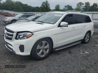 2017 Mercedes-Benz GLS with VIN 4JGDF6EE5HA974503, listed as a Copart auction lot 57992593 with 85,736 mi miles. Bid and sale history available at carsss.com. Image 1.