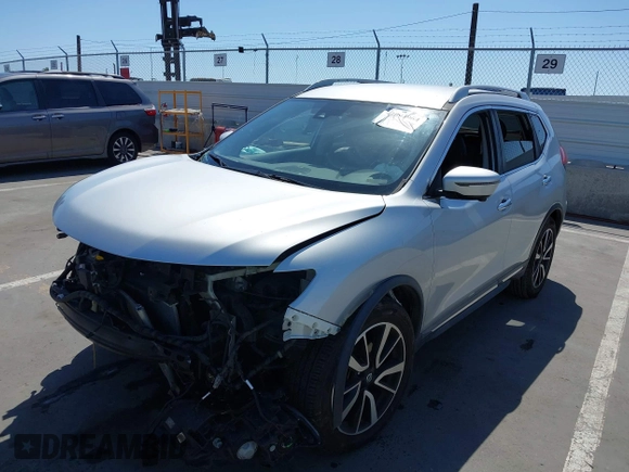 2019 Nissan Rogue SV with VIN 5N1AT2MT1KC788635, listed as a IAAI auction lot 42094964 with 50,431 mi miles and . Bid and sale history available at DreamBid. Image 6.